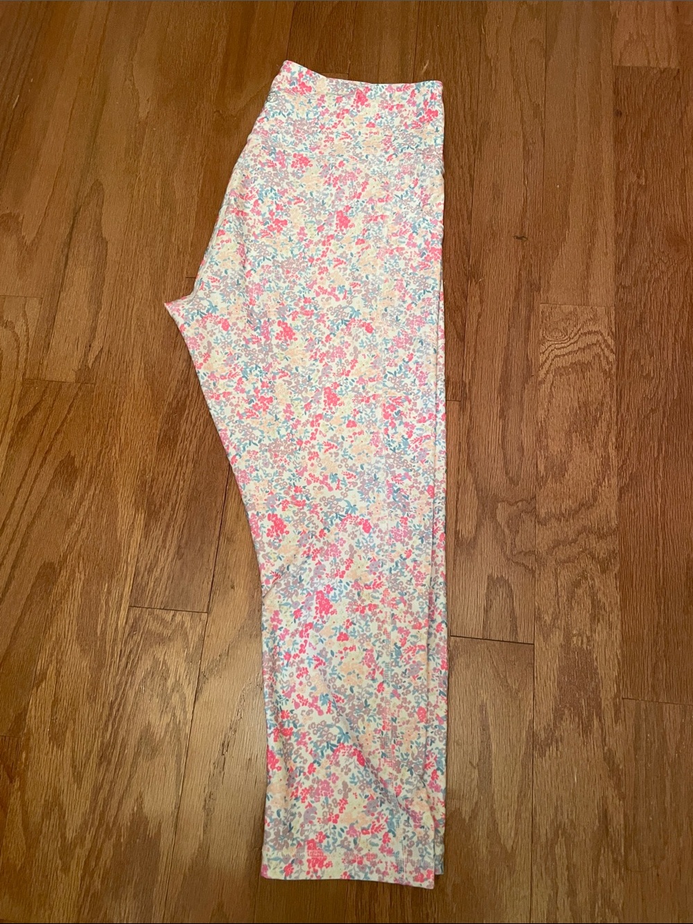 🌸 VOGO Athletica Floral Pink & Blue Leggings